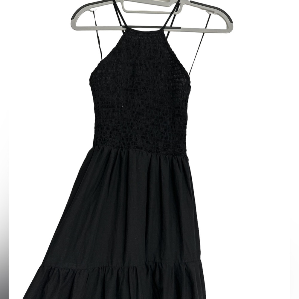 ZARA MAXI DRESS BLACK SIZE XS |7969 049